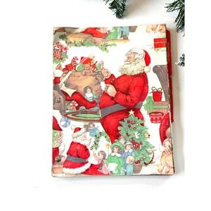 Vintage Christmas Wrapping Paper Sample Book: Holiday Designs